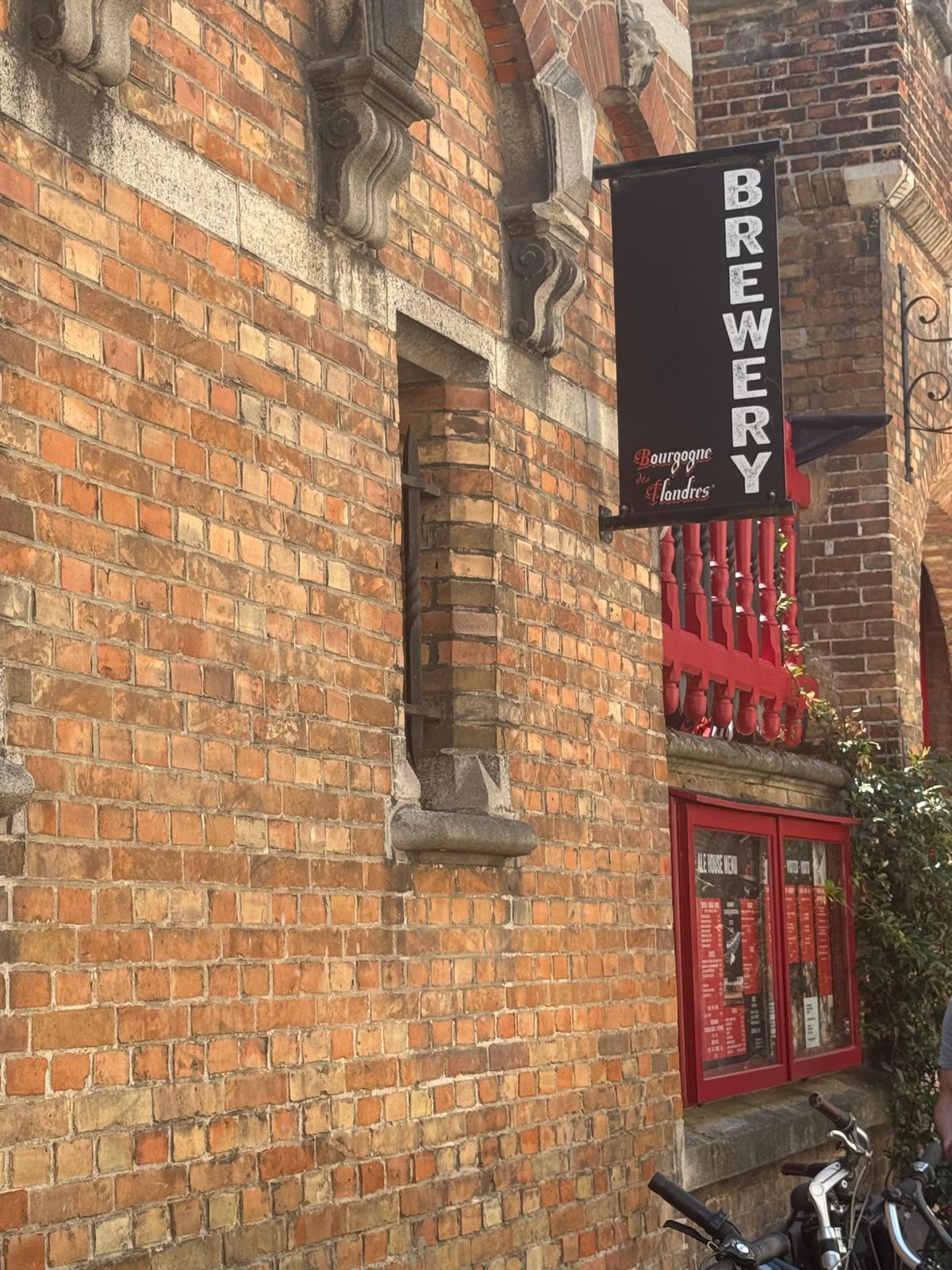 Bourgogne des Flandres brewery sign