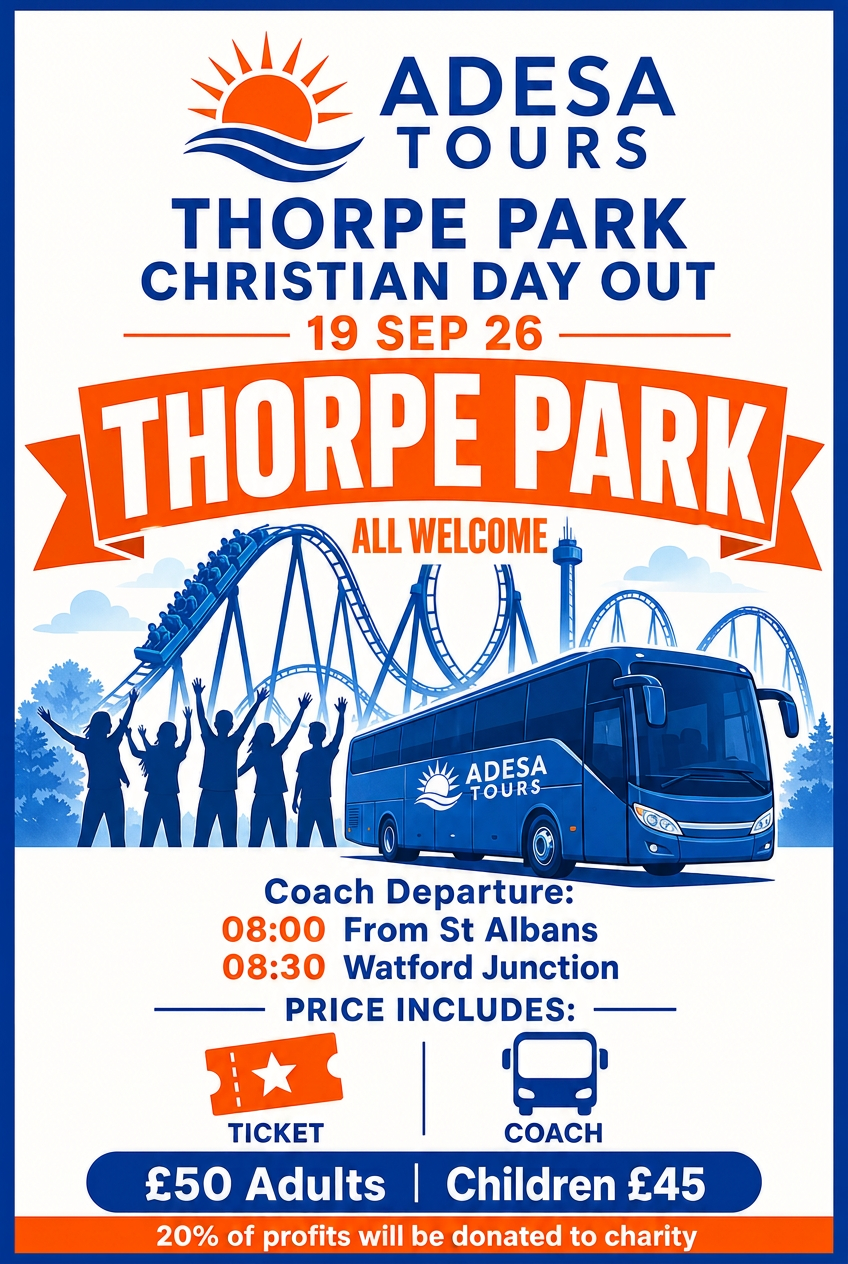 Thorpe Park — Christian Day Out — England